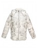 Printed Boys Jacket Printed Metallic White Jacket 